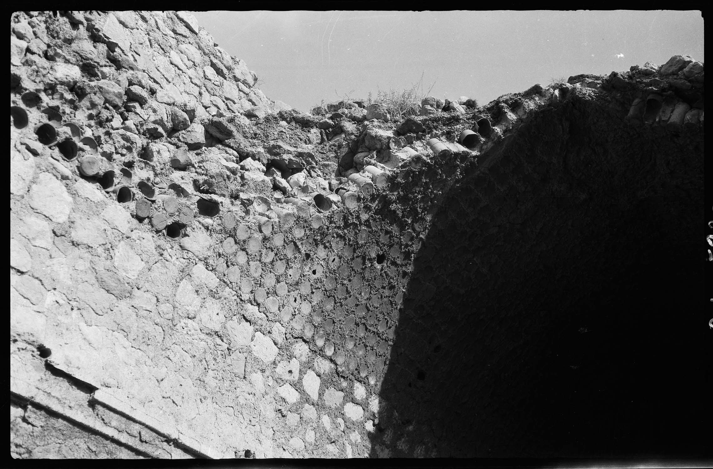 Ruines d'une voûte